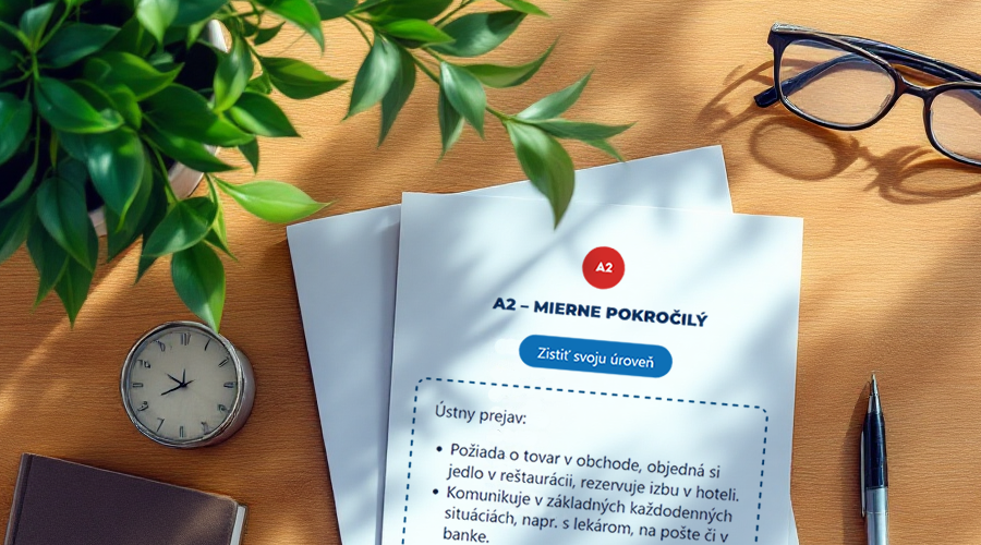 Экзамен по словацкому языку А2 для ПМЖ